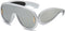 PORADAY Fashion Wave Mask Sunglasses for Women Men Trendy Oversized Sun Glasses Luxury Designer Y2K Punk Shades...
