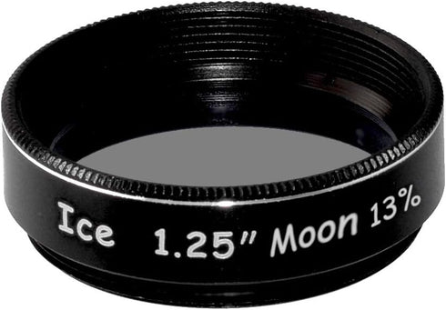 ICE 1.25" Moon 13% 3 Stop ND Filter Optical Glass for Telescope...