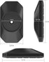 Baby Gate Wall Protector - Protect Walls & Doorways from Pet & Dog Gates - for Child Pressure Mounted Stair Safety Gate- 8 Pack, Black...