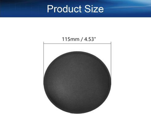 Heyiarbeit 4Pcs 115mm/4.53" Speaker Dust Cap Dome Speaker Dust Paper Cap for Subwoofer Decoration Accessory...