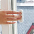 4 Pcs Window Plastic Stick on Cabinet Handles, Self Adhesive Handles Stick on Knobs for Cabinets and Drawers, Plastic Cabinet Handles for Kitchen ...