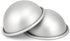 5 Inch Dome Cake Pan, 2 PCS Half Ball cake pan, Hemisphere Cake Mold, Kids DIY 3D Soccer Cake Pan, Aluminum Alloy Cake Molds Nonstick Baking Tools...