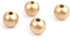 365 Metallic Gold Wood Beads Bulk 12mm Round Wood Bead with 2.6mm Hole...