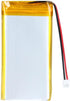 3.7V 1800mAh 653570 Lipo Battery Rechargeable Lithium Polymer ion Battery Pack with JST Connector...