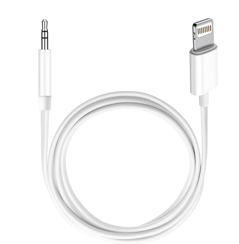 (Apple MFi Certified) iPhone AUX Cord for iPhone,Lightning to 1/8 Inch Audio Cable,3.3ft, Headphone Jack Adapter Male Aux Stereo Audio Cable Compa...
