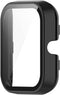 Hard PC Case Compatible with Amazfit Bip 3 Pro Screen Protector, Cover with Tempered Glass Screen Protector Fit for Amazfit Bip 3/Bip 3 Pro Watch ...