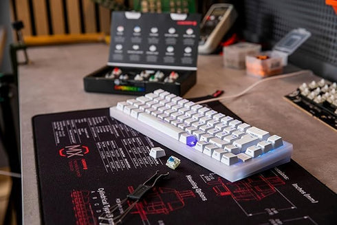 Cherry MX RGB Switch Kit, Box with 23 Mechanical Keyboard Switches, for DIY, Hot Swap or Gaming Keyboard (MX Green)...