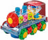 Nenekal Electric Transparent Gear Train Toy with Flashing Lights and Music, 360 Rotation, Battery Operated Bump and Go Car Toddler Toys, Multicolo...