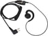 AEH3000-M1A Walkie Talkie Two Way Radio Black Headset Mic for , Modular Design 180° Rotating Speaker Earpiece, ABS Walkie Talkie Earphone High Sou...