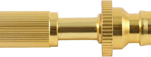 Heavy-Duty Brass Adjustable Twist Hose Nozzle,High Pressure Hose Nozzle,Brass Water Hose Nozzles for Garden Hoses,Sprinkler Car Washing Garden Too...