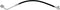 Dorman H380353 Front Driver Side Brake Hydraulic Hose Compatible with Select Ford Models...