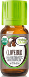 Healing Solutions Organic Clove Bud Oil - Pure & Undiluted Cove Bud Oil - Therapeutic Grade Organic Clove Oil for Teeth, Gums, Tooth & Toothache (...