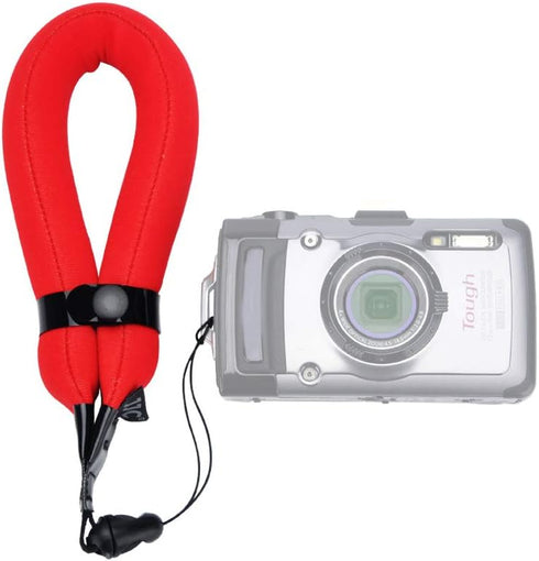JJC Waterproof Camera Float Strap Cell Phone Float Strap Compatible with Olympus TG-7 TG7 TG-6 TG6 TG-5 TG5 TG-4 Nikon W300 W100 Fuji XP90 XP140 X...