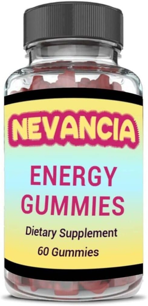 Energy Gummies Contain Guarana Extract, Kola Nut Extract, Green Tea Extract, Vitamin B12, Boost Energy Level, Reduce Fatigue, Cognitive Health, Mo...