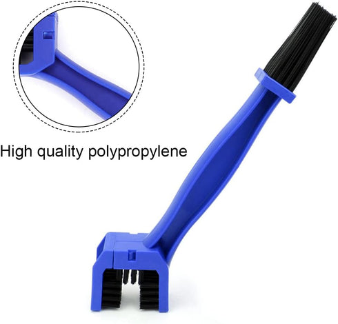 Motorcycle Chain Brush Efficient Bike Chain Brush Portable Bike Gear Cleaning Brush for Motorcycle Bicycle Cleaning Accessories...