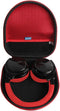 Hard Travel Case for Silensys E7 / PurelySound E7 / MOVSSOU E7 / COWIN E7 / Tapela E7 / Audonia E7 Active Noise Cancelling Bluetooth Headphones (B...