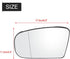 Side Wing Mirror Glass, 2208100121 Car Left Door Side Wing Mirror Glass Wide Angle for Mercedes W220 W215...