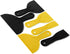 Bates- Plastic Putty Knife, 6 Pack, Black & Yellow, Plastic Paint Scraper, Plastic Scraper Tool, Putty Knife Set, Plastic Spreader, Spackle Tool, ...
