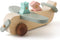ibwaae Wooden Airplane Toys, Air Transport Vehicles Play Set, Wooden Pull Games, STEM Learning Gift Montessori Toy for Baby Toddler Boys Girls...
