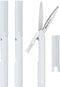 Plus Pen Style Compact Twiggy Scissors with Cover, 3-Pack White...