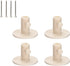 Stand Mixer Attachment Holders,4 Pack Kitchen Accessory Organizer Compatible with Kitchenaid Mixer Attachments Kitchenaid Mixer Accessories for St...