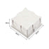 uxcell Wall Switch Box Electrical Outlet Flush Mount 86 Type Single Gang White 2pcs...