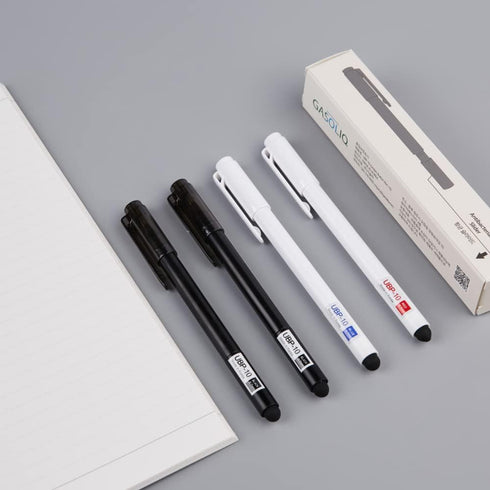 UBP-10 Untact Button Pen 2-in-1 Stylus and Ball Pen Non-Touch Refillable Contactless Touch Tool Button Pusher Touchless No Touch Compatible with S...