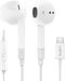 LUDOS FEROX USB C Headphones, 5 Years Warranty, USB-C Earbuds for iPhone 15 Pro Max Plus Samsung Galaxy S23 Ultra S22 S21 FE S20 Z Flip 3 Fold 4 A...