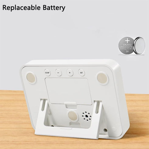 Digital Countdown Days Timer Clock- 9999 Days Count Down Timer with Stand Strong Magnetic Back for Retirement Wedding Vacation Birthday Exam Lab K...