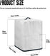 Dust Cover with Pocket for Air Fryer Oven, Protective Cover Dust-Proof Stain Resistant Electric Appliance Cover Easy to Clean, Rooster Sunflower P...