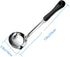 Advanced Stainless Steel Soup ladle, Long Plastic Handle Soup Residue Separator, Kitchen Colander Filtering Grease Large Spoon...