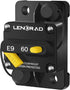 LENKRAD 60 Amp Marine Boat Circuit Breaker Resettable 60A with Manual Reset Switch Button for Trolling, RV, Yacht, 12V - 48V DC, Waterproof, Surfa...