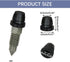 18Pcs Car Brake Bleeder Screw Caps, Grease Fitting Caps, Waterproof Dustproof Rubber Zerk Covers, Car Brake Bleeder Nipple Caps Replacement, Unive...
