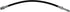 Dorman H23807 Brake Hydraulic Hose Compatible with Select Ford Models, Black...