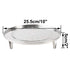 uxcell Stainless Steel Food Steaming Steamer Canning Rack Tray Stand Cookware 10 Inch...