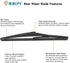 Rear Windshield Wiper Arm Blade Set 68079868AA for Jeep Grand Cherokee 2011-2017...