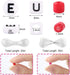 8800pcs Beads Kit, Including 7200pcs 4mm Glass Seed Beads and 1600pcs Letter Beads for Bracelet Jewelry Making and Crafts with 20m Crystal String ...
