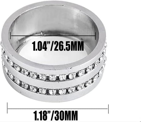 CONGCONG Bling Crystal Diamond Interior Multimedia Volume Audio knobs Accessory Compatible for Lexus GS:15-20, RX:15-21...