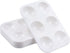 8 PCS White Plastic Paint Tray Palettes, Watercolor Palette Painting Tray for Painting Party, DIY Craft and Art Painting...