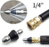 2023 Sewer Cleaning Tool High-pressure Nozzle, Drain Augers, Sewer Pipe Dredging And Cleaning Tools for Pipe Unclogging - Drain Clog Remover | Hai...