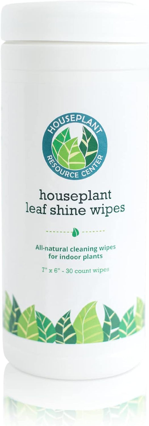 Leaf Cleaner Wipes for House Plants - Sparkling Leaf Shine for Indoor Plants Plant Cleaning Wipes for Leaves - Root and Plant Duster Wipes (30 Cou...