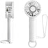 Portable Handheld Fan with Buckle Design, Mini Rechargeable Fan with 3 Speed Adjustable, Small Personal Fan for Home, Office, Travel, and Outdoor ...