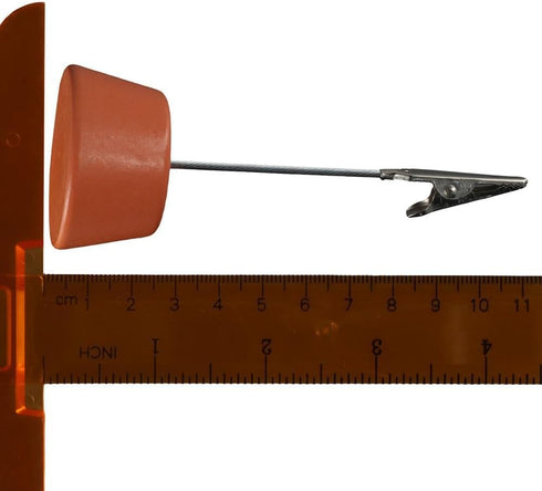 6PCS Wood Base Metal Clips Card Note Holder, Memo Clips Photo Picture Stand Holder, Wedding Table Number Holder, Stands Office Desk Organizer...