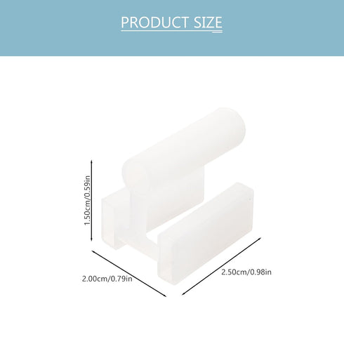 Angoily 100Pcs Plug Outlet Cover 3 Prong Proof Electrical Protect Safety Caps Plastic Socket Covers Power Plug Boots Dust Jacket Protector for Hom...