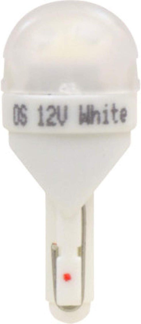 SYLVANIA - 158 T10 W5W LED White Mini Bulb - Bright LED Bulb, Ideal for Interior Lighting - Map, Trunk, Cargo and License Plate (Contains 1 Bulb)...