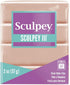 Sculpey III Polymer Oven-Bake Clay, Beige, Non Toxic, 2 oz. bar, Great for modeling, sculpting, holiday, DIY, mixed media and school projects.Grea...