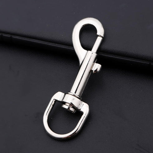 3 Pcs Swivel Snap Hooks Metal Dog Leash Clasp Spring Keychain Clip Swivel Pet Buckle Joints Trigger Clips for Linking Collar...