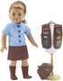 Emily Rose 18-inch Doll Clothes Modern 4-Piece Girl Scout Brownie-Inspired Uniform | Gift Boxed! | Compatible with 18" American Girl Dolls...