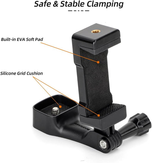 Fergio OSMO Pocket 3 Front Phone Mount Accessories (1/4”Thread Screw), Used with Tripod and Expansion Mount Extension for DJI Osmo Pocket 3......