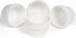 Jumbo White Cupcake Liners Greaseproof Paper 200-Count - Gifbera Odorless Muffin Baking Cups Cupcake Wrappers for Wedding Birthday Celebration Occ...